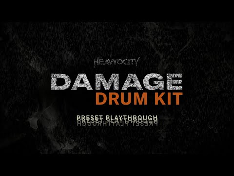 Damage Drum Kit - Preset Playthrough │ Heavyocity