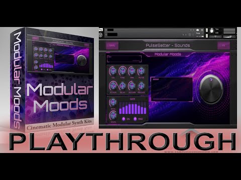 MODULAR MOODS by PULSESETTER SOUNDS - PLAYTHROUGH