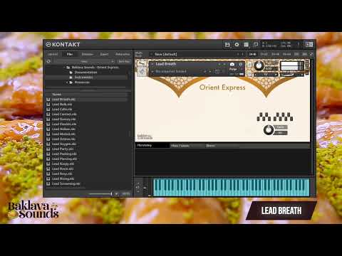 Baklava Sounds: Orient Express 2023 Kontakt Arabic Balkan Oriental Turkish  Library Kamanjat Yayli