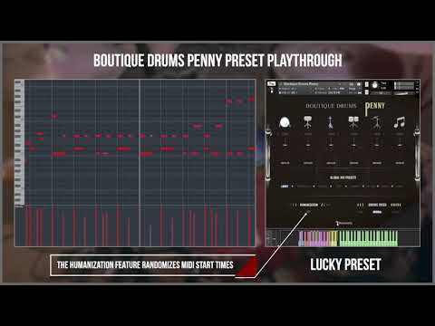 Boutique Drums Penny Playthrough