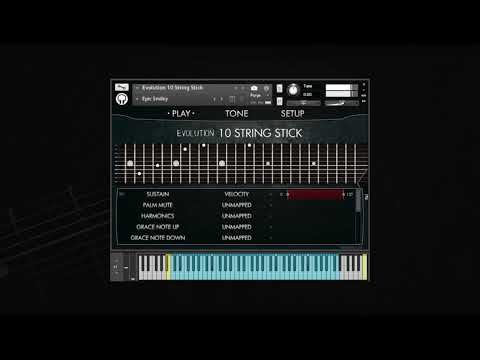 Evolution 10 String Stick - Overview & Preset Demo