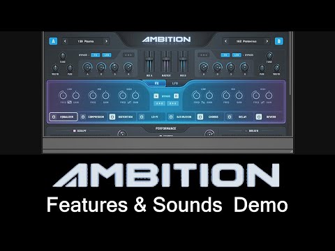 SoundYeti AMBITION Features & Sounds Demo walk-through.