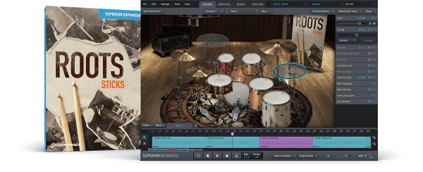 Toontrack Roots SDX Sticks